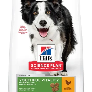 2,5 kg Hill's Senior Vitality til medium racer over 7 år