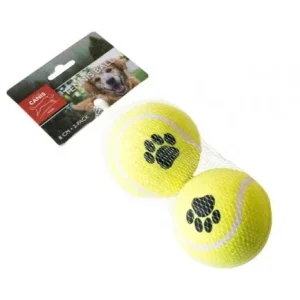 Active canis tennisbolde 8 cm, 2-pack hundelegetøj
