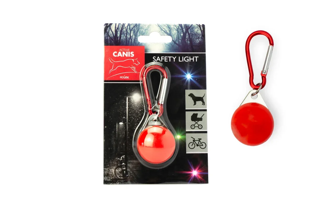 Active Canis – Vandtæt LED-Lygte, Rød