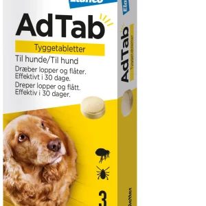 ADTAB Flåt- & loppemiddel tabletter hund 11-22 kg - 3 tabletter