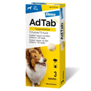 AdTab hund 3x900mg 22-45 kg
