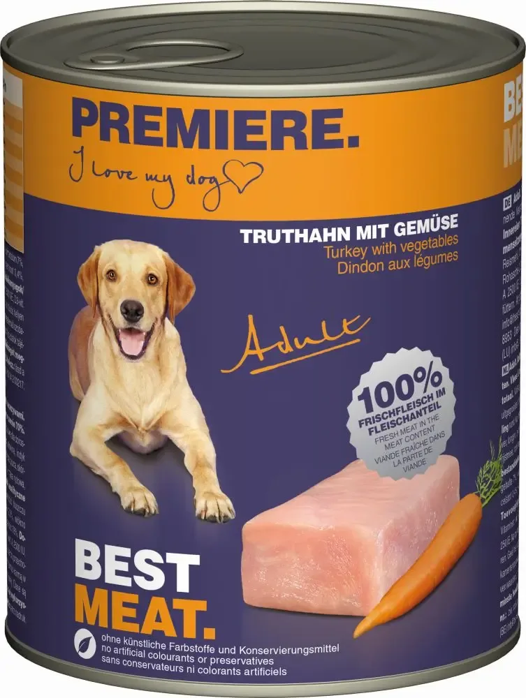 Adult Best Meat, dåse kalkun & grønt 800 g