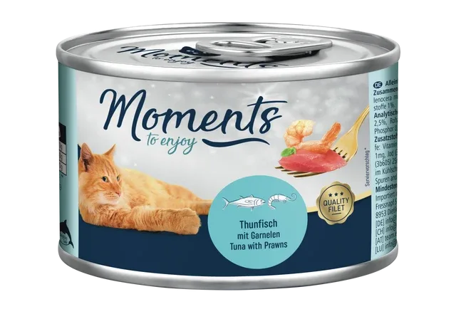 Adult, dåse Tun og rejer 140 g