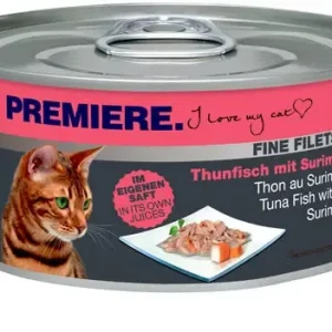 Adult Fine Filets, dåse tun & surimi 80 g