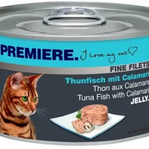 Adult Fine Filets Jelly, dåse tun & blæksprutte 100 g