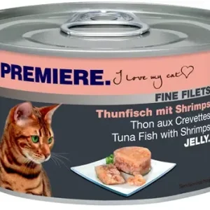 Adult Fine Filets Jelly, dåse tun & rejer 100 g