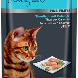 Adult Fine Filets Jelly, pouch tun & blæksprutte 100 g