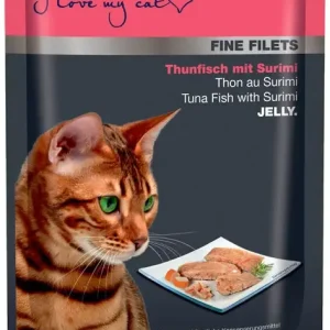 Adult Fine Filets Jelly, pouch tun & surimi 100 g