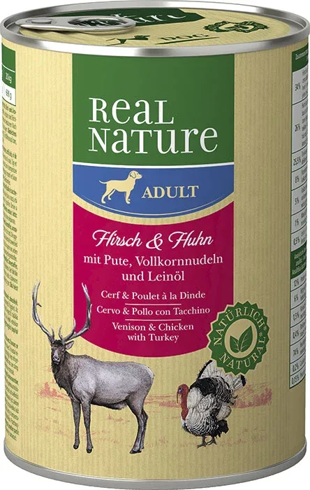 Adult hjort & kylling 400 g