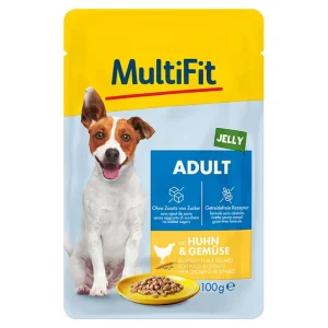 Adult Little Dog Jelly, pouch kylling & grøntsager 100 g