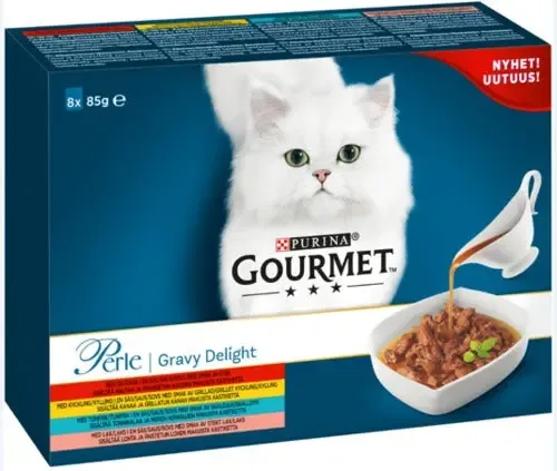 Adult menuboks, pouch Gravy delight 8 x 85 g