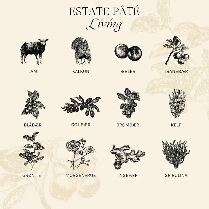 Adult Paté Estate Living lam & kalkun 400 g - Image 2