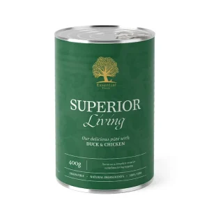 Adult Paté Superior Living kylling & and 400 g