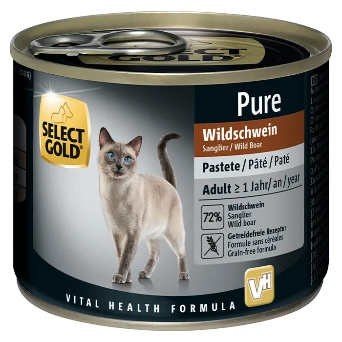 Adult Pure, dåse vildsvin 200 g