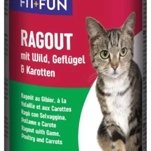 Adult ragout, dåse vildt og fjerkræ 415 g