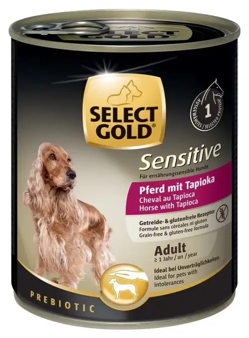 Adult Sensitive, dåse hest Tapioka 800 g
