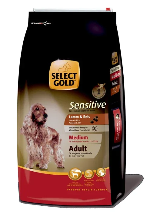 Adult Sensitive Medium lam & ris 12 kg - Image 2