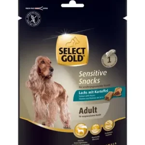 Adult Sensitive Snacks laks & kartofler 160 g
