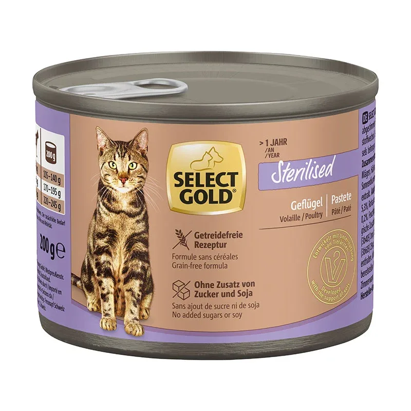 Adult Sterilizedfjerkræ 200 g