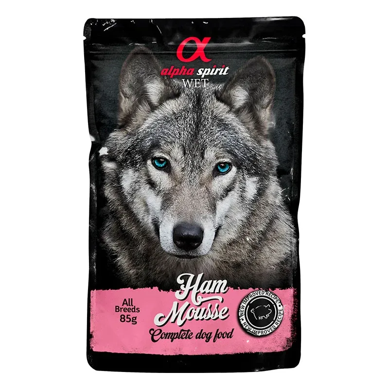 Adult vådfoder Mousse pouch ham 85 g