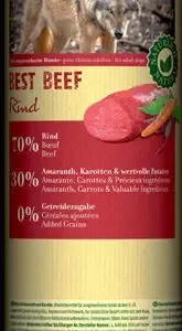 Adult Wilderness Best Beef okse 800 g pølse