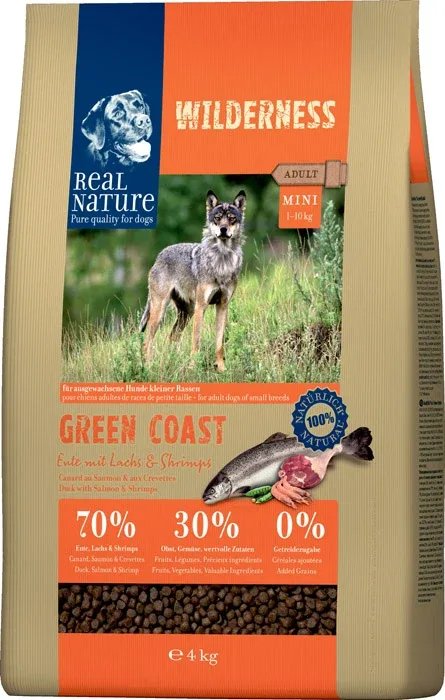 Adult Wilderness Green Coast Mini laks & rejer 4 kg