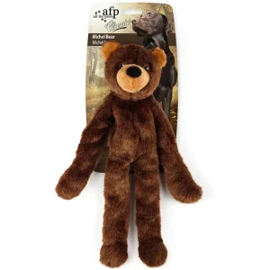 AFP Michel Bear 40cm hundelegetøj – plys med reb