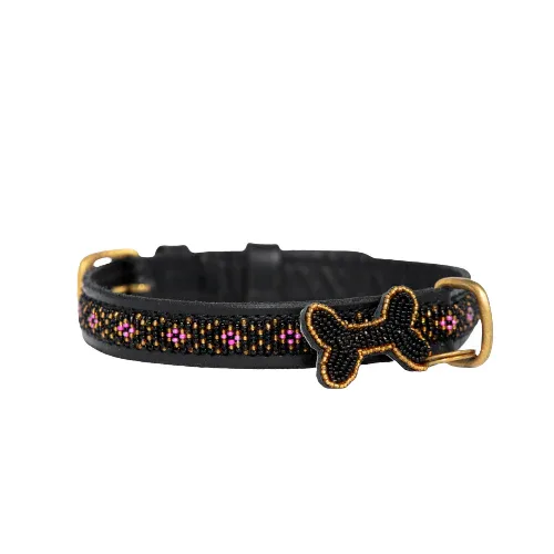 Afrikanske Halsbånd Faraja Pink Skinny
