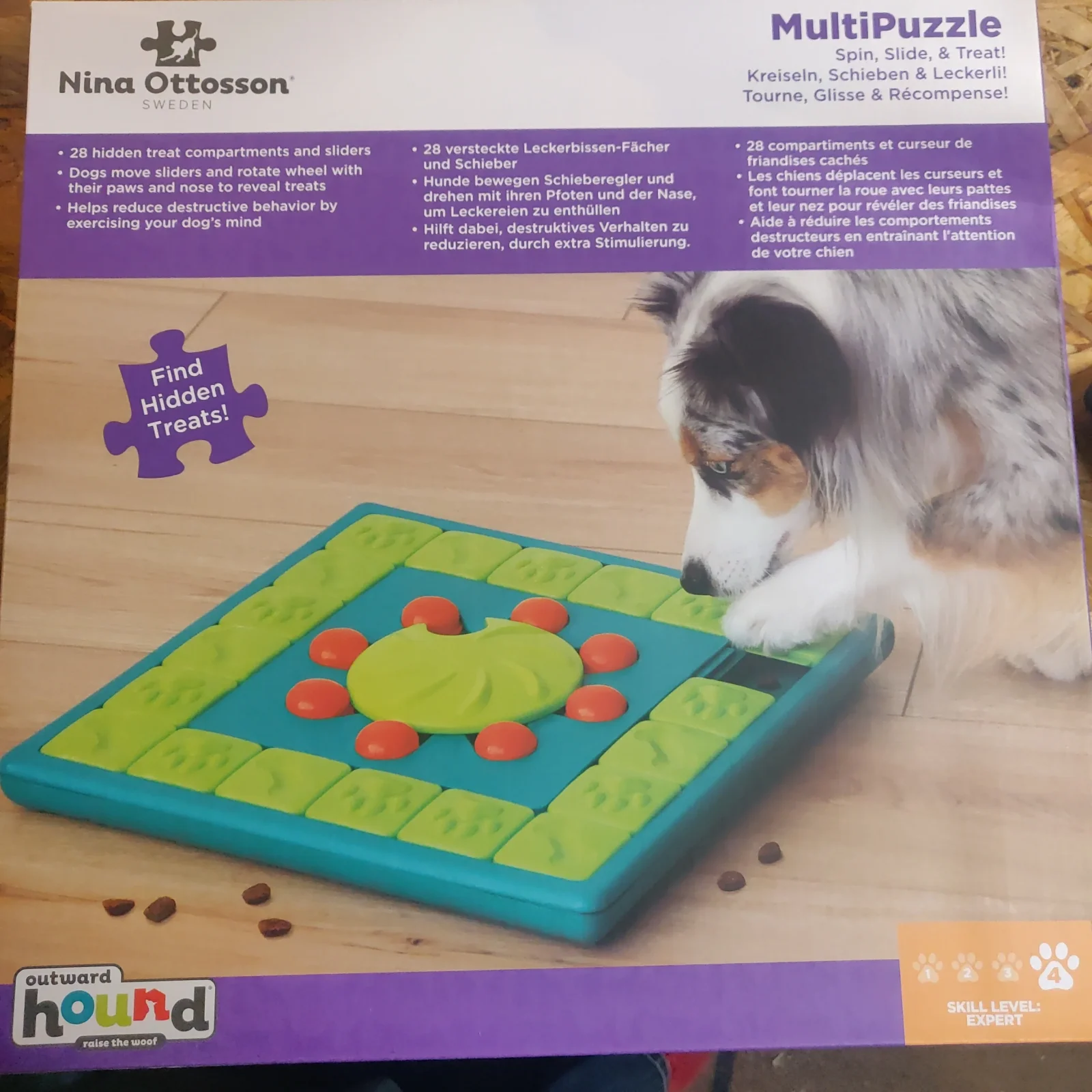 Aktivitetslegetøj "multipuzzle" - til hunde og katte SV4 - Image 2