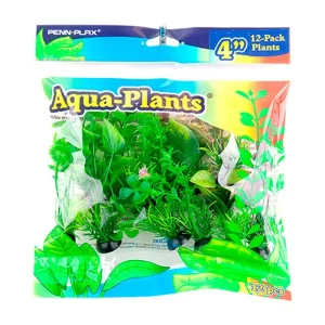 Akvariedek. Plastikplanter 12 stk 19,05x6,35x16,51 cm