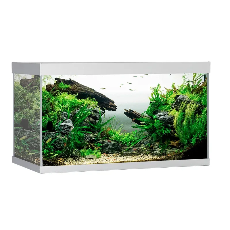Akvarium ELEMENT 144 l 80x40x48 cm sølv - Image 2