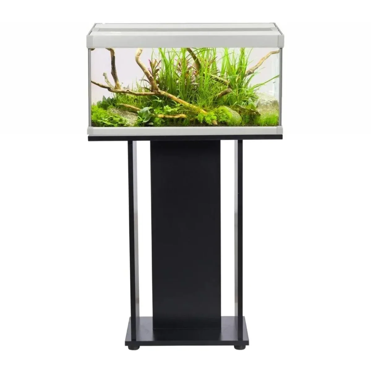 Akvastabil FAMILY akvarium 54L med FAMILY møbel sort 60 cm