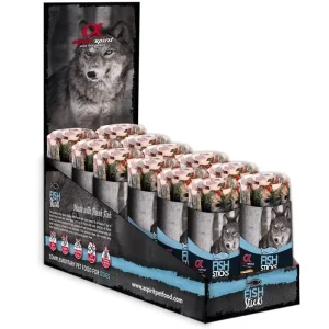 Alpha Spirit Kornfrie Sticks Bløde Naturlige Snack Stænger FISK