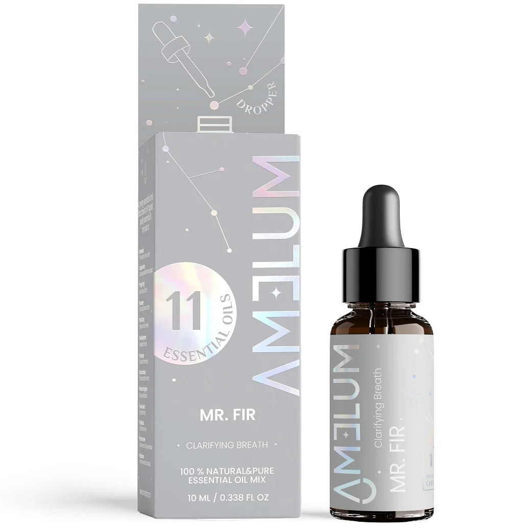 Amelum Mr Fir essential oil mixture with dropper, 10 ml - Image 2