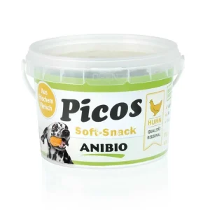 Anibio PICOS Soft Snack Godbidder Af Frisk Kød 300gram KYLLING