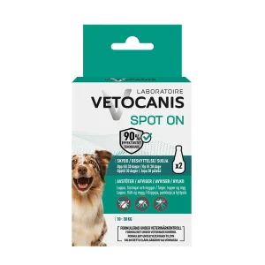 Anti-parasitmiddel Spot-on hund M 10-30 kg - 2x3 ml