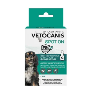 Anti-parasitmiddel Spot-on hund S 2-10 kg - 2x2 ml