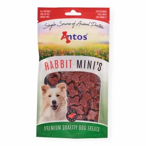 Antos Rabbit Minis Hundegodbidder Med Kanin 100g