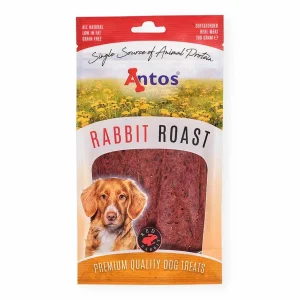 Antos Rabbit Roast Hundegodbidder Med Kanin 100g