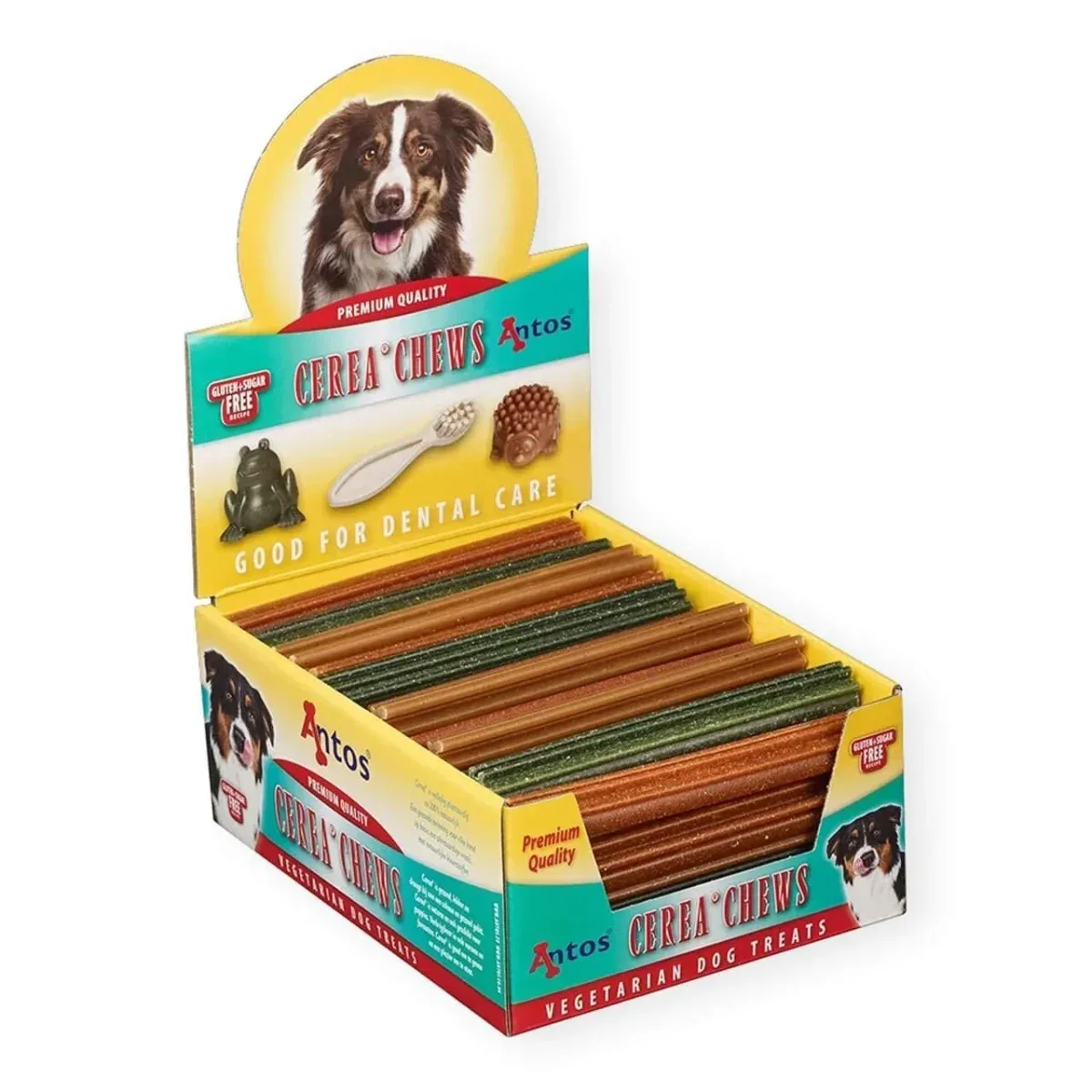 Antos tyggeben dentastix 18 cm hundegodbid
