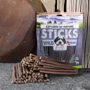 Antos Wild Sticks Bløde Tyggestænger med Hest 400g
