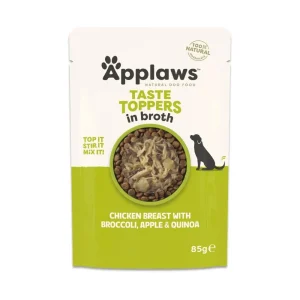 Applaws Taste Toppers Broth Kyllingebryst Broccoli, æble & Quinoa 85g
