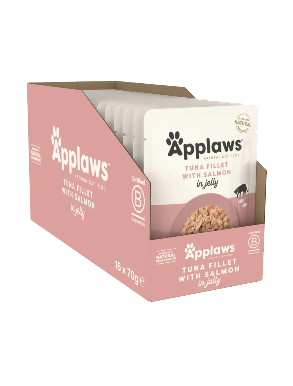 Applaws Tun & Laks 70g Gele Pose, Kat - Image 2