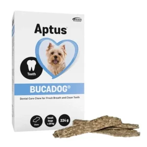 Aptus Bucadog Tyggelapper En Nem Tandbørste Efter Maden SMALL