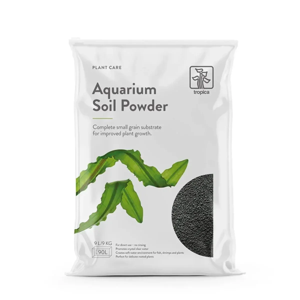 Aquarium Soil 9L Tropica – Aktivt bundlag til planteakvarier