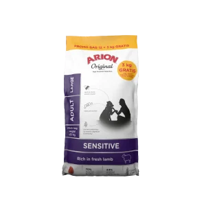 ARION Original Sensitive Large 12 + 3 kg