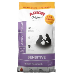 Arion Original Sensitive Medium 12+3 kg