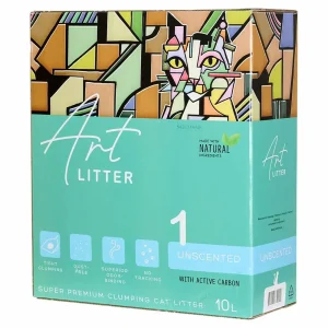 Art Litter 1 Super Premium Klumpende Kattegrus Unscented 10L