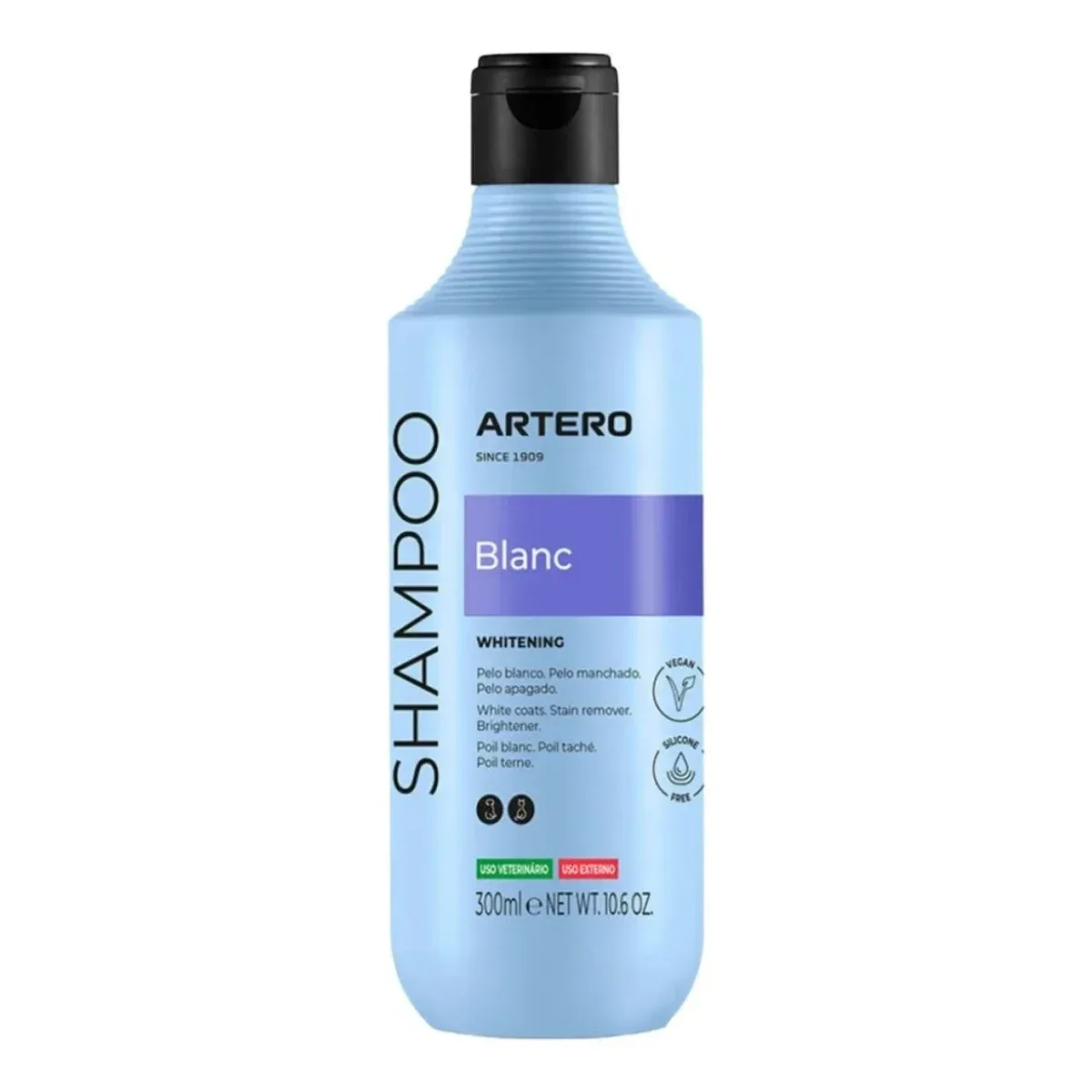 Artero Blanc hundeshampoo 300 ml til hvid og lys pels
