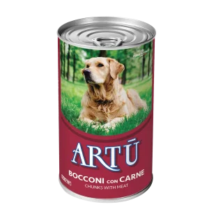 Artu Dåsemad til hund med oksekød 415 g